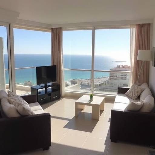 Apartamento con vistas panor&radic;&deg;micas al mar en Benidorm
