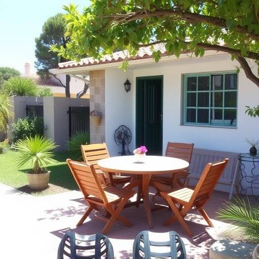 Bungalow con jard&radic;&ne;n privado cerca de la playa en Moraira