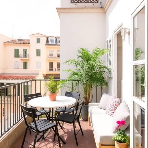 Estudio reformado en el casco antiguo de Villajoyosa con balc&radic;&ge;n