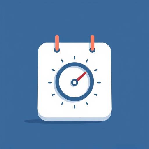 Imagen representando un calendario de devoluciones con un reloj