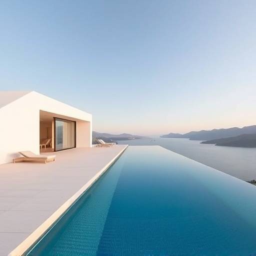 Villa de dise&radic;&plusmn;o minimalista con piscina infinita en Altea